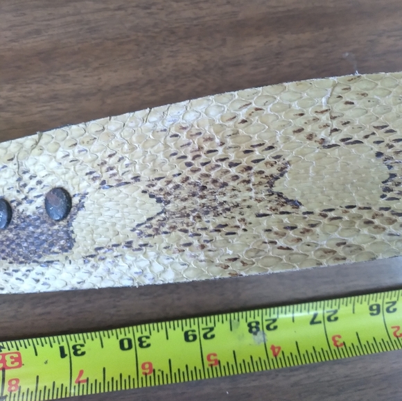 Vintage Snakeskin Vibora 28\